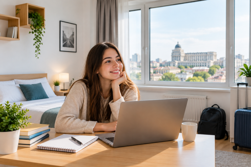Ghidul studentului străin: cum găsești locuința potrivită în București cu Bucharest Appartements