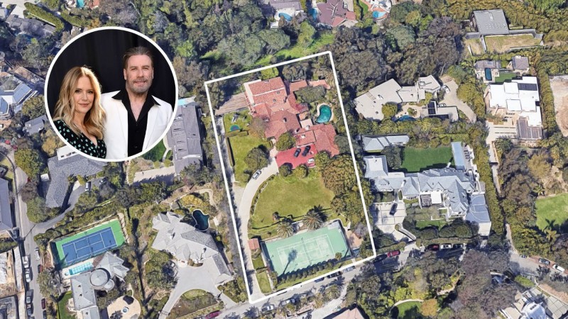 John Travolta și Kelly Preston au vândut cu 18 mil usd casa lor din Los Angeles