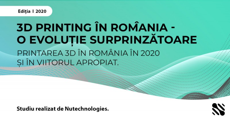 Studiu:Primul studiu despre 3D Printing efectuat in Romania