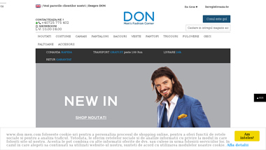 DON MEN - Magazin online haine pentru barbati