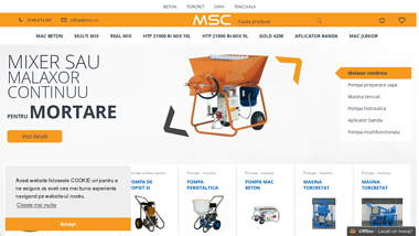 UMAC UTILAJE MAŞINI ACCESORII ŞI CONSUMABILE SRL