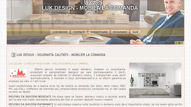 LUK DESIGN - SIGURANTA CALITATII - MOBILIER LA COMANDA