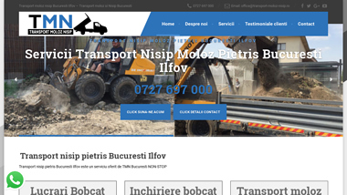 Transport nisip moloz pietris Bucuresti Ilfov - Transport nisip moloz pietris