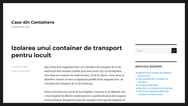 Containere de vanzare