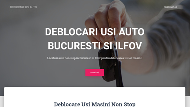 Deblocari usi auto non stop Bucuresti si Ilfov