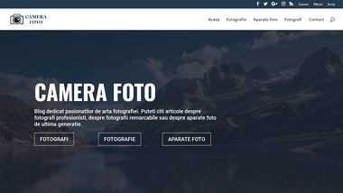 Blog despre aparate de fotografiat profesionale