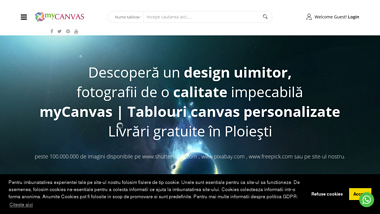 myCanvas - Tablouri canvas personalizate