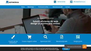 Web Design Bacau - Softmetrica