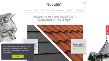 Novatik - Producator tigla metalica si tabla prefaltuita