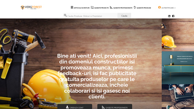 Arhitecti, Designeri, Constructori, Producatori si Distribuitori, Platforma, Antreprenori