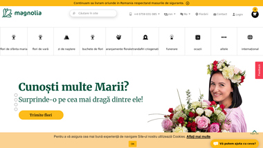 Florăria online Magnolia - Livrare flori la domiciliu