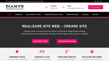 Realizare site web