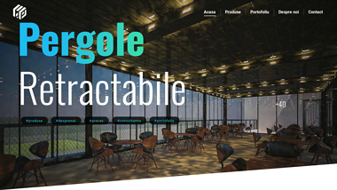 Pergole Retractabile | Copertine Retractabile | Sisteme din sticla