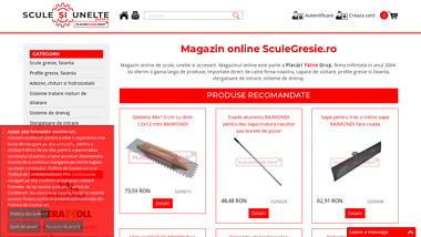 Scule Si Unelte - Capace Camine, Stergatoare de Intrare, Placute Stelcon, Scule Gresie/Faianta