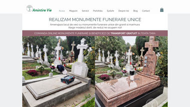 Fabrica de Monumente Funerare - Amintire Vie - Bucuresti