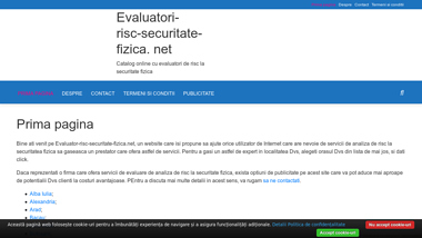 Evaluator-risc-securitate-fizica.net