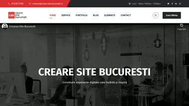 Creare Site Bucuresti