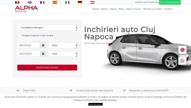 Afla Rent a Car - Inchirieri auto aeroport Cluj Napoca