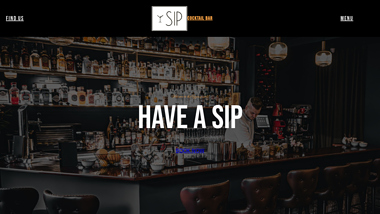 SIP Bucharest Cocktail Bar