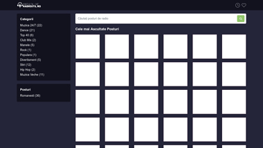 Radio Online - Posturi Radio Romanesti